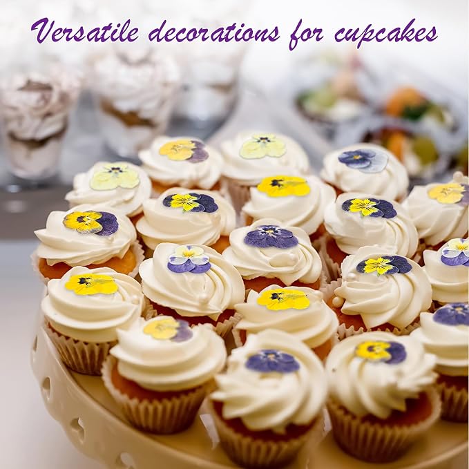 96 Pcs Natural Dried Pressed Edible Flowers - Image 6