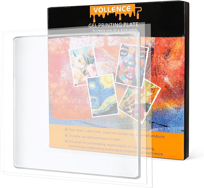 Vollence 12" X 12" Gel Printing Plate by Vollence
