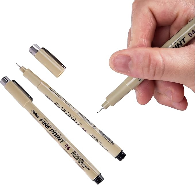 Original Tobios Fineliner Pen – Fine Tip Felt Pen - Image 2