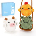 CrochetBox Crochet Kit for Beginners Adults by CROCHETBOX