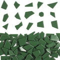 Youway Style Green Glass Mosaic Tiles by YouwayStyle