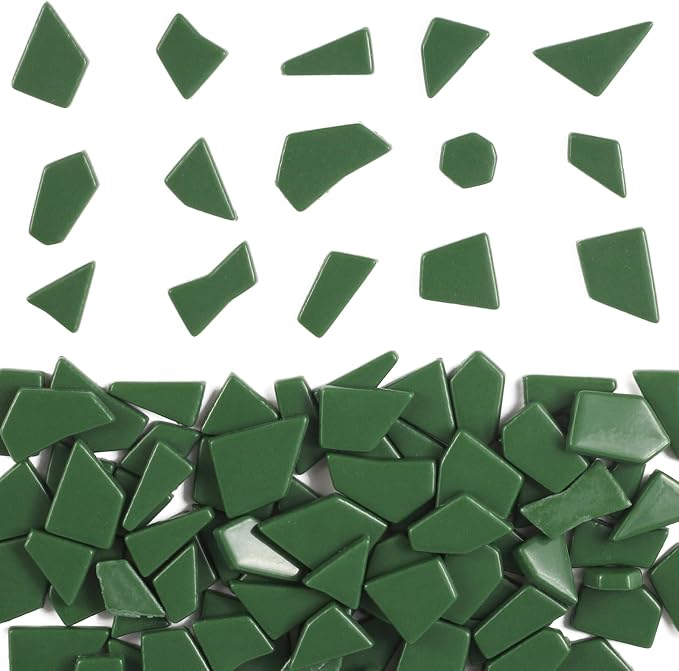 Youway Style Green Glass Mosaic Tiles by YouwayStyle