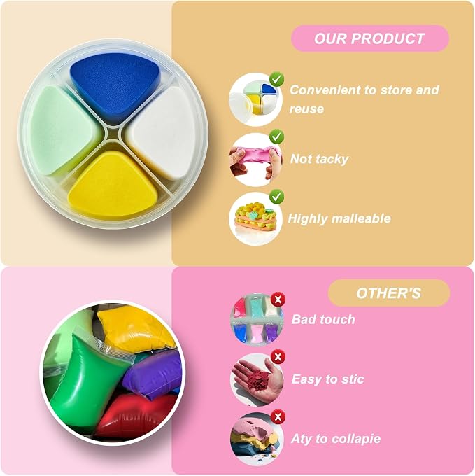 Air Dry Clay Kit for Kids | 12 Pack - Image 6