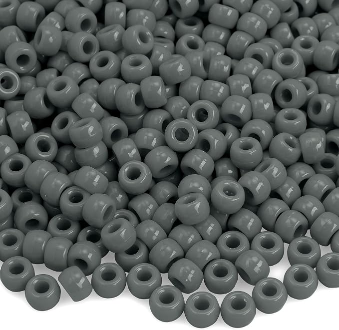 Pony Beads Bulk 1100 Pcs, Beads by anpiwshjo