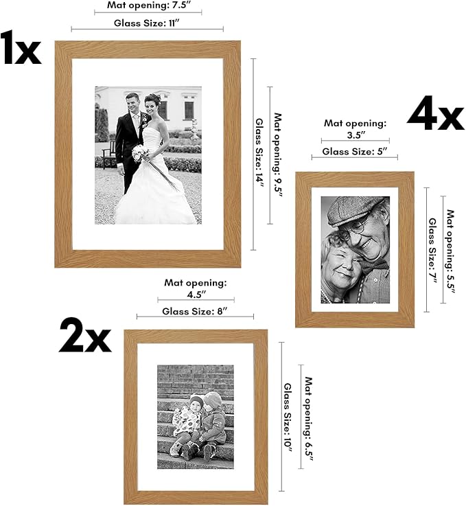 Americanflat Set of 7 Picture Frames - Image 2
