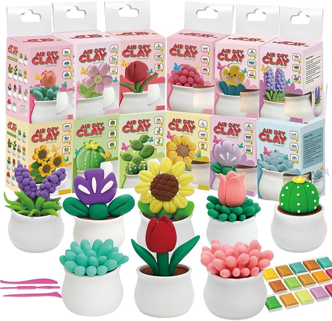 Air Dry Clay for Kids by DMTXCRP
