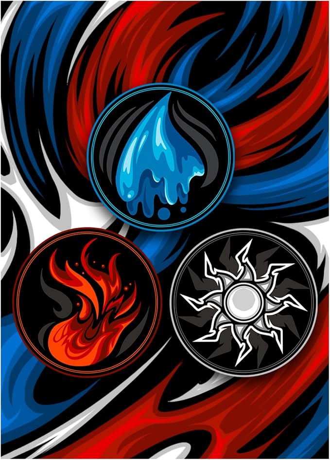 100ct Textured Matte TCG/MTG Card Art Sleeves by RealmGuard