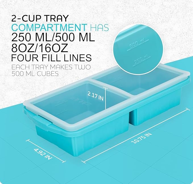 XOMOO Silicone Freezer Tray - Image 8