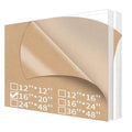Art3d 2-Pack of 16 x 20" PET/Plexiglass Sheets, 1/4" Thick Clear PET Sheets by Art3d
