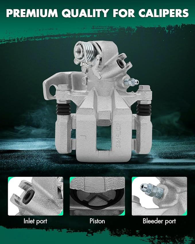 SCITOO Rear Right Brake Caliper With Bracket 19B3298 Compatible For Acura CSX 2006-2011 For Acura ILX 2013-2018 For Honda Civic 2006-2015
