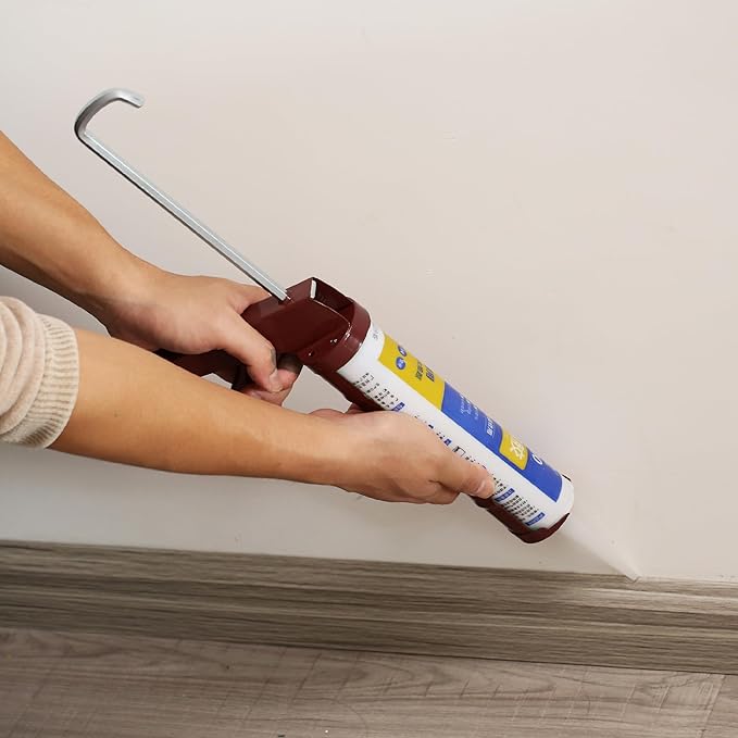 Bates- Caulking Gun, 10:1 Thrust Ratio, Brown, Caulking Tool Gun, Caulk Gun No Drip, Hand Caulking Guns, Silicone Gun, Caulking Gun Tool, No Drip Caulk Gun, Caulk Guns, Caulking Gun Dripless