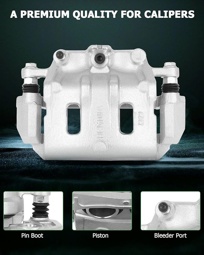 SCITOO 18B5057 Front Right Disc Brake Caliper Assembly w/Bracket for Chevy for Captiva Sport/for Equinox,for Pontiac for Torrent,for Saturn for Vue,for Suzuki for XL-7