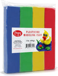 Pepy Reusable and Non-Drying Oil-Based Plasticine Modeling Clay, Primary Colors by Pepy
