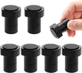SOUJOY 6 Pack Aluminum Alloy Bench Dogs with Non-Slip Pad, 3/4" (19mm) Workbench Dog Clamps, MFT Table Stops for Woodworking & DIY Projects, Workbench Accessories, Black