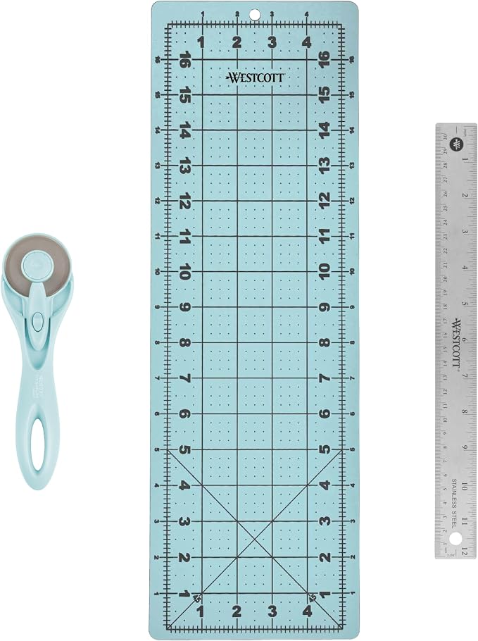 Westcott 3-Piece Craft Set - 45mm Rotary Cutter by Westcott