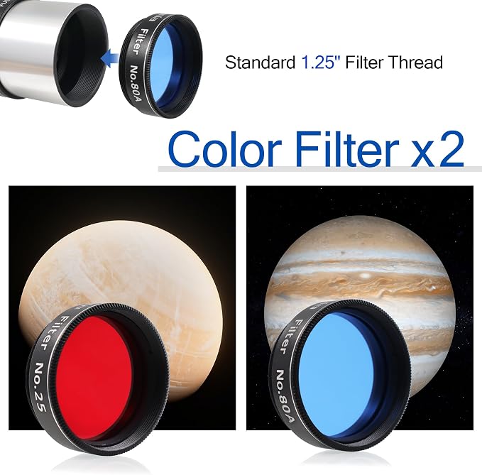 Astromania Telescope Eyepiece Set Accessory Kit - Image 4