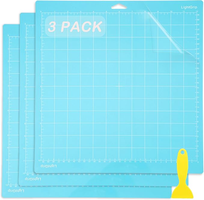 THANMAO LightGrip Cutting Mat 3 Pack, Replacement Accessories Card, Adhesive by THANMAO