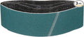 6 x 48 Inch Sanding Belt, 3 Pcs 80 Grit Zirconia Knife Sharpener Belts Work Sharpening for Belt Sander Knife Carving Tool Metal Working