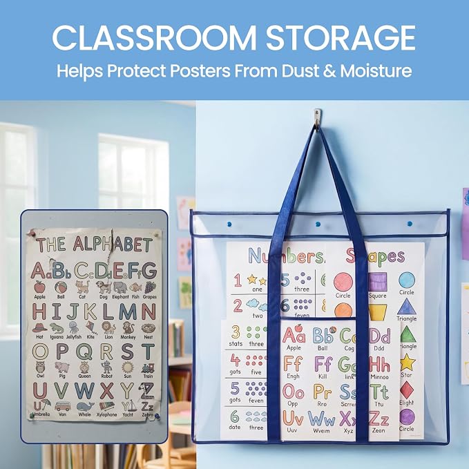GAMENOTE 3 Pack Large Poster Storage Bags - Image 3