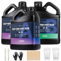 KISREL Deep Pour Epoxy Resin, 96OZ Resin Epoxy Kit by KISREL