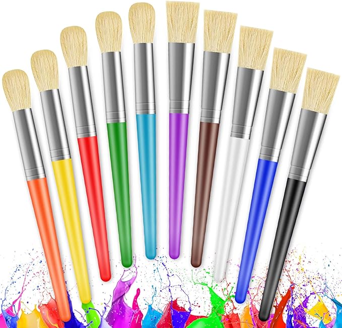 Paint Brushes for Kids, Washable Paint - Image 9