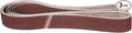 2 x 72 Inch Sanding Belt, 3 Pcs 36 Grit Knife Sharpener Belts Work Sharpening for Belt Sander Knife Carving Tool Metal Working