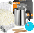 BBAXI Candle Making kit Supplies，Nature Soy Wax DIY Craft Tools by BBAXI
