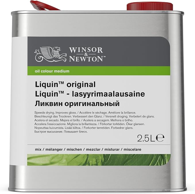 Winsor & Newton Liquin Original Medium, 2.5 litre Can - Image 9