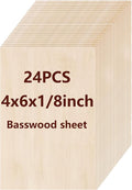 Basswood Sheets 24 Pack, 3mm Basswood by Unknown