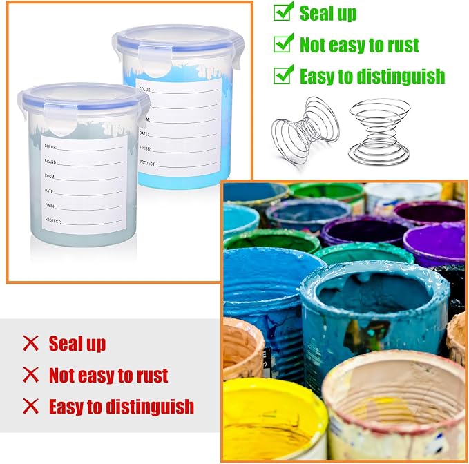 Remerry 8 Sets Paint Container - Image 5