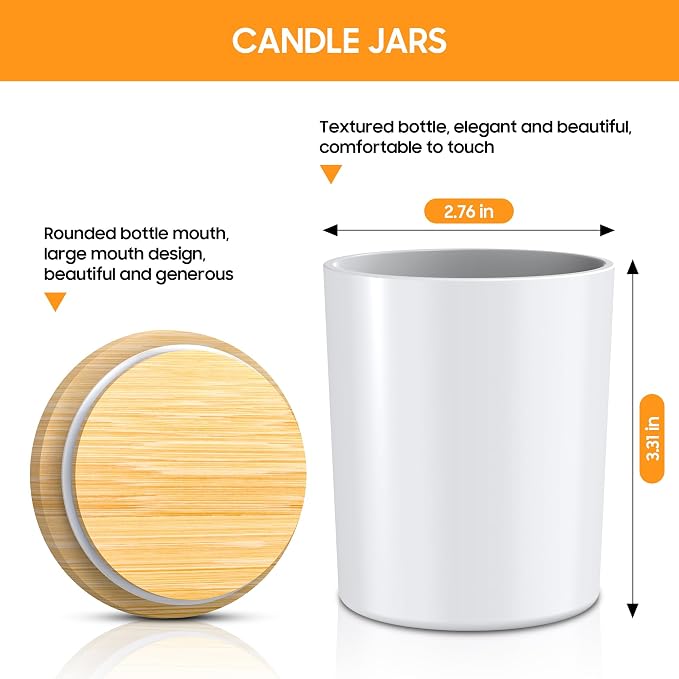 Ohcans Candle Making Kit Supplies, Soy Wax DIY Candle Making - Image 6