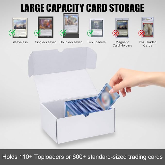 Trading Card Storage Box, Collectible Trading Cards - Image 3