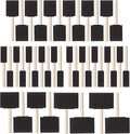 Bates- Foam Paint Brushes, 40 Pack Wooden Handle | Sponge Brushes by BatesChoice