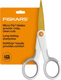 Fiskars Micro-Tip Scissors, Precision Cutting Shears, Titanium Blades & by Unknown