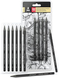 ARTEZA Woodless Graphite Pencils, and EE by ARTEZA