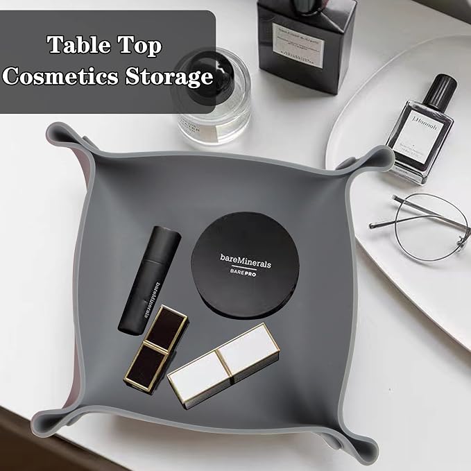Collapsible Board Game Storage Bowls, Portable Folding Tray Accessory Holds - Image 5