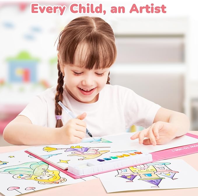 JoyCat Paint with Water Coloring Books - Image 3