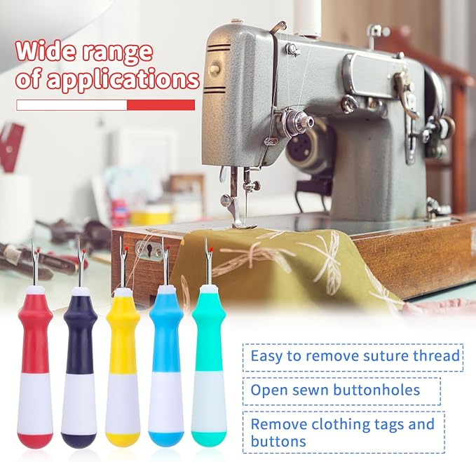 SOCNITC 65Pcs Stitch Remover Tool Kit Seam Ripper - Image 5
