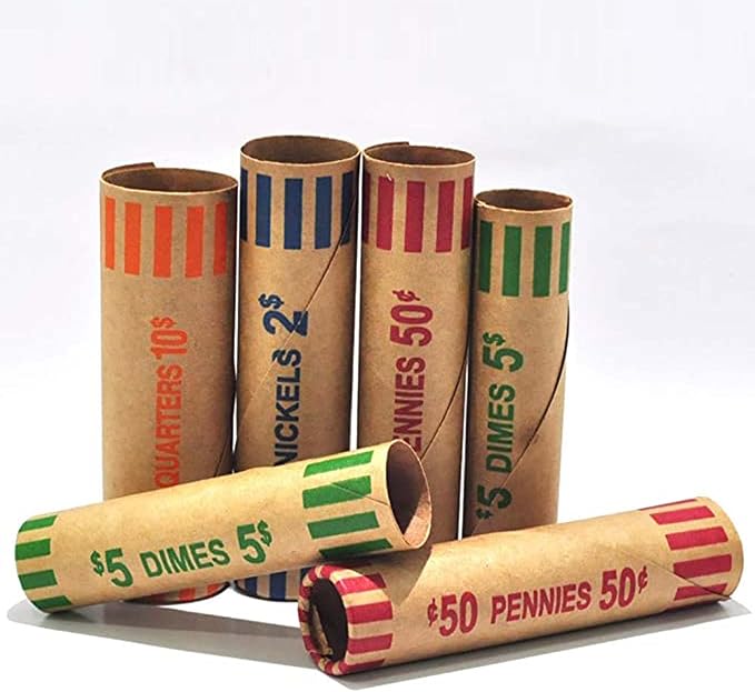 L LIKED Preformed Coin Wrappers Rolls - Image 3
