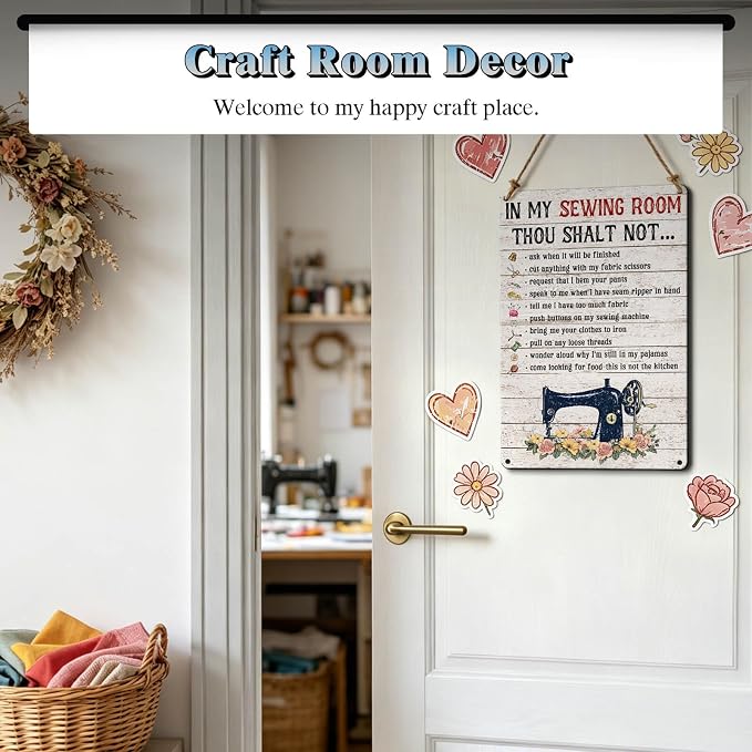 Sewing Room Decor Wall Art Sewing Gifts - Image 5