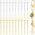 Hzopcw 20pcs Keychain Making Kit, Key Ring Swivel Snap Hook Chains, Extender by Unknown