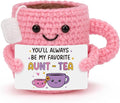 MAMAGIFTREE Funny Crochet Teacup Plushie by MAMAGIFTREE