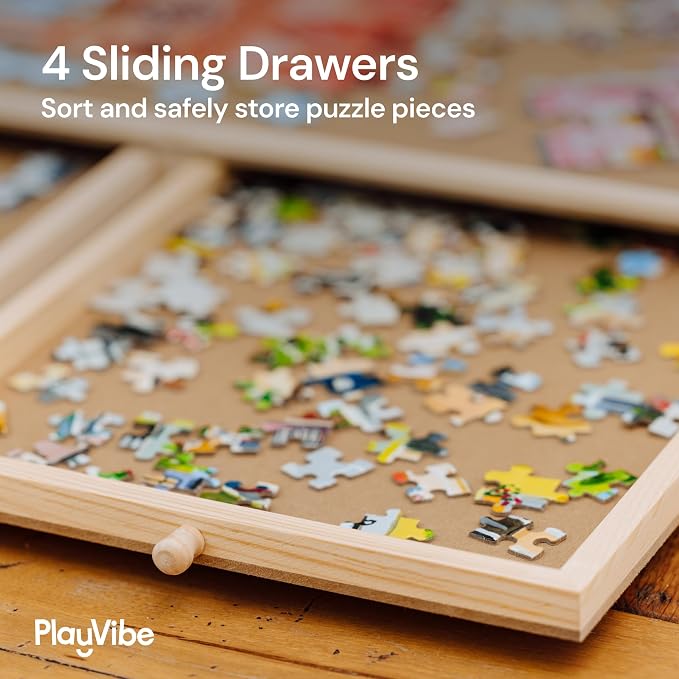 PlayVibe 1000 Piece Puzzle Board - Image 8