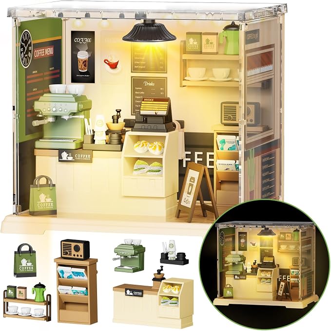 Coffee Shop Mini Model Kits - Image 9