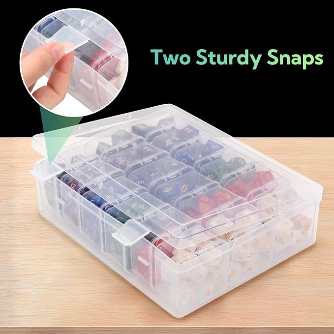 Plastic Storage for 210 Dices, Display Case - Image 3