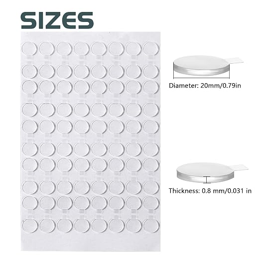 LMJIA Adhesive Stick dots Two-Sided Sided Mounting Putty Stick Tack - Image 4
