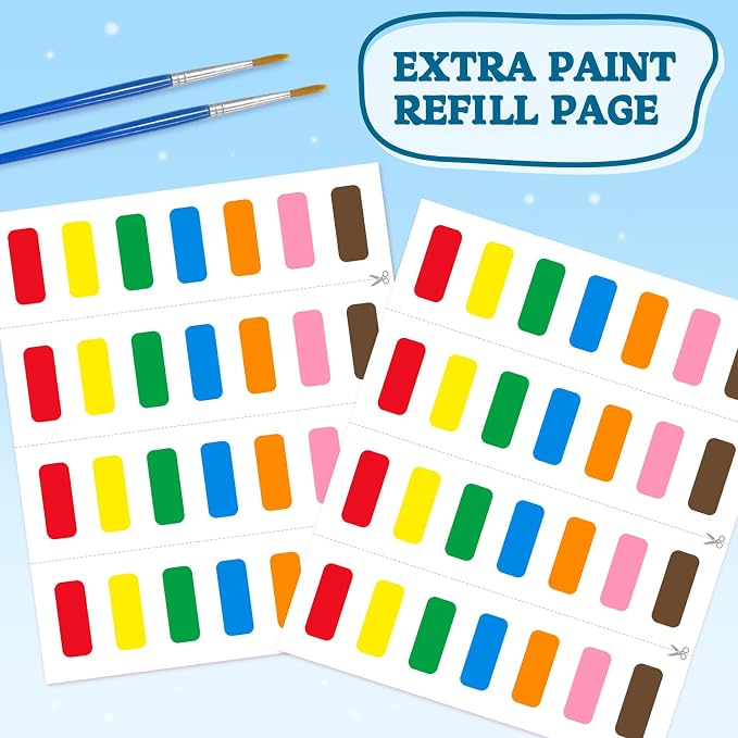 SOCOLER Paint with Water Coloring Books - Image 7