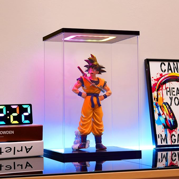 Boxing Glove Display Case with Light - Image 2