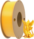 PLA+ 3D Printer Filament 1.75mm No Tangle, Neatly Wound Filament Net Weight 250g Spool, PLA Pro Plus, Silk Gold