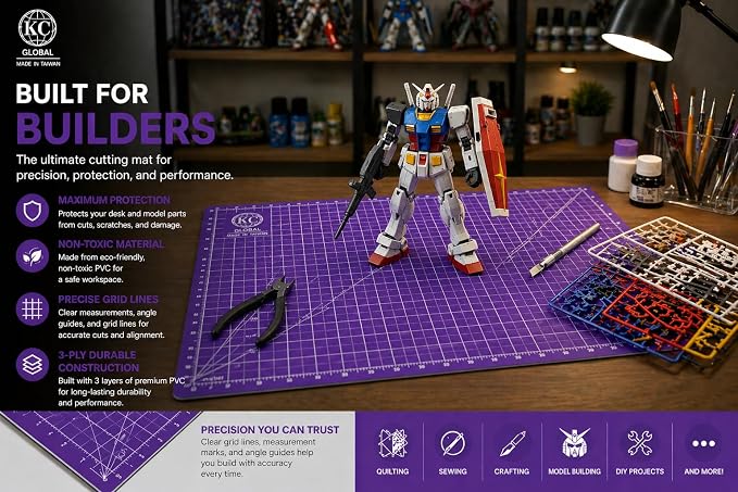 KC GLOBAL A1 Professional Grade Self-Healing Cutting Mat - Image 4